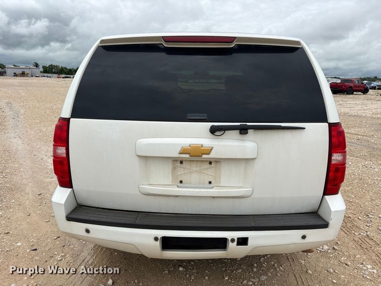 image for item YA3690 2012 Chevrolet Tahoe Police SUV