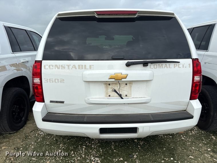 image for item YA3692 2014 Chevrolet Tahoe Police SUV