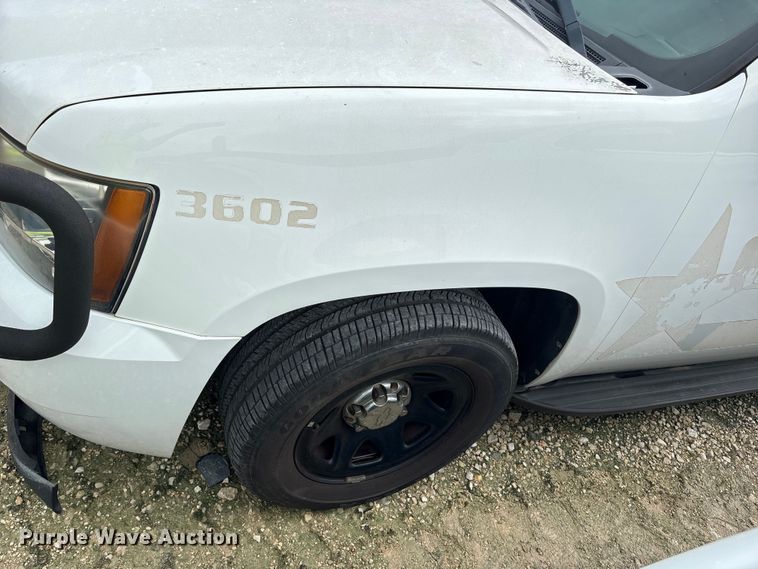image for item YA3692 2014 Chevrolet Tahoe Police SUV