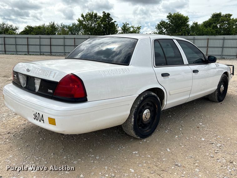 image for item YA3693 2011 Ford Crown Victoria Police Interceptor 