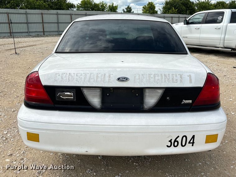 image for item YA3693 2011 Ford Crown Victoria Police Interceptor 