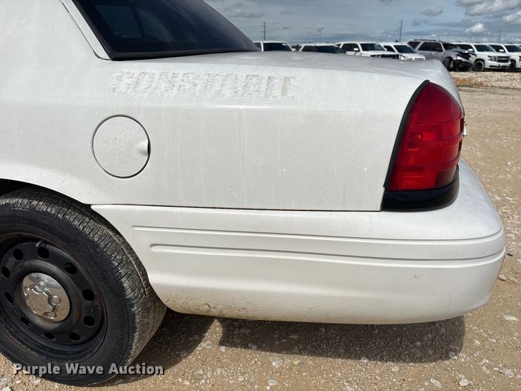 image for item YA3693 2011 Ford Crown Victoria Police Interceptor 
