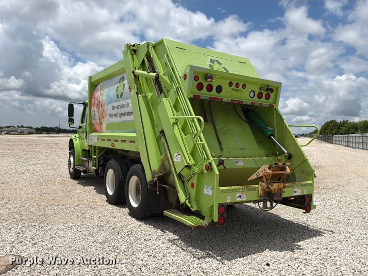 image for item YA3696 2012 Freightliner Business Class M2 refuse trailer