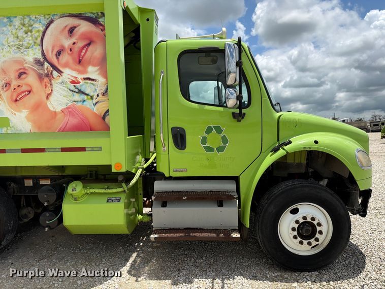 image for item YA3696 2012 Freightliner Business Class M2 refuse trailer