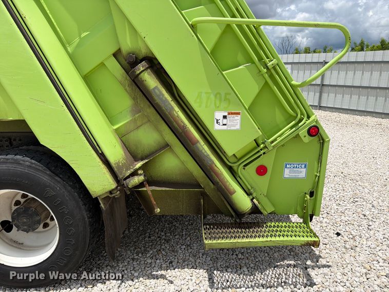image for item YA3696 2012 Freightliner Business Class M2 refuse trailer