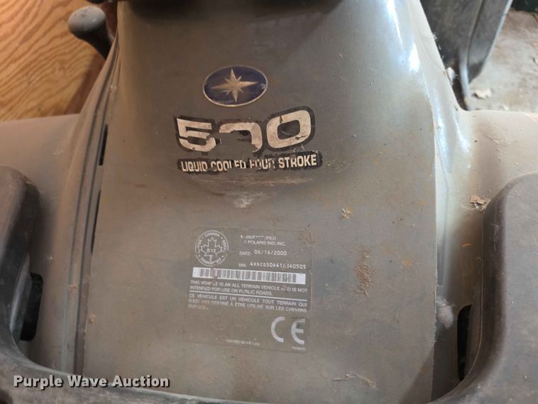 image for item ZA0805 2000 Polaris Magnum 500 ATV