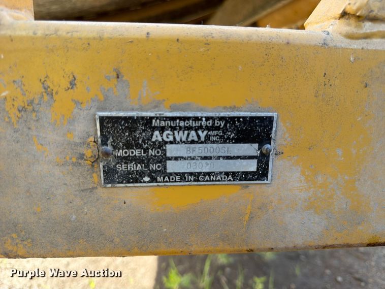 image for item DQ7906 AgWay BF5000SI bale processor