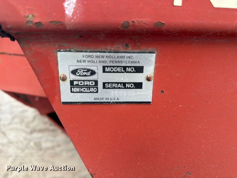image for item DQ7909 New Holland 492 sickle mower
