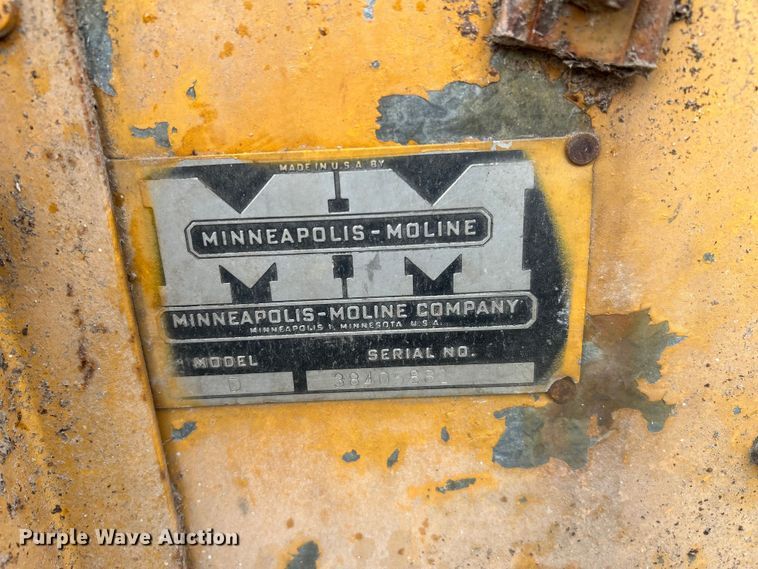 image for item DQ7913 (2) Minneapolis-Moline Model D corn shuckers  corn shuckers