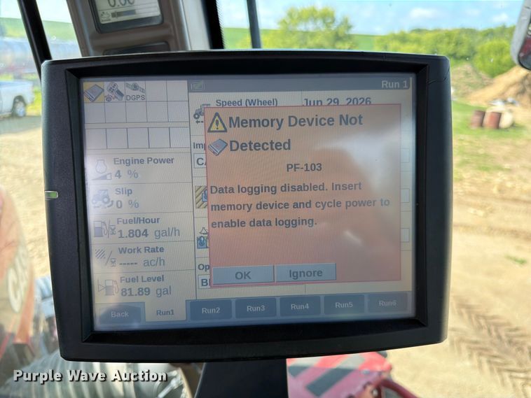 image for item DQ7934 2017 Case IH Steiger 370 HD 4WD tractor