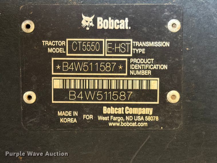 image for item ED5340 Bobcat CT5550 