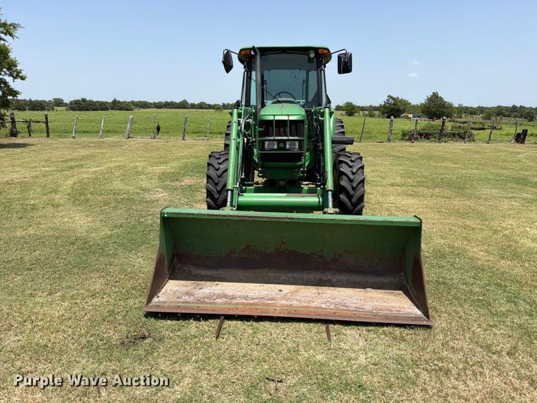 image for item ED5352 2010 John Deere 6100D MFWD tractor
