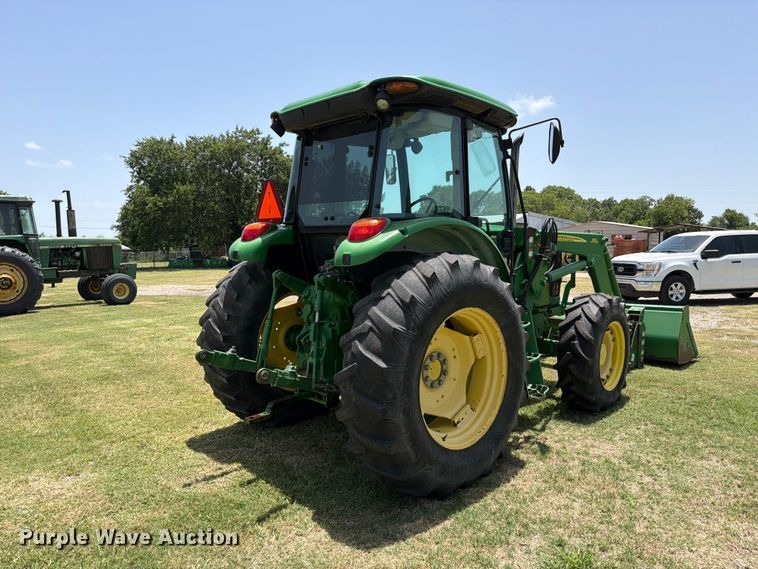 image for item ED5352 2010 John Deere 6100D MFWD tractor