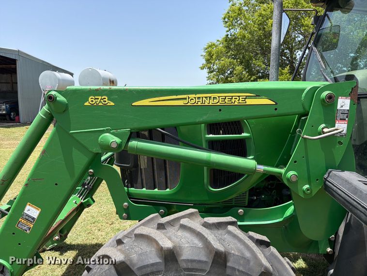 image for item ED5352 2010 John Deere 6100D MFWD tractor