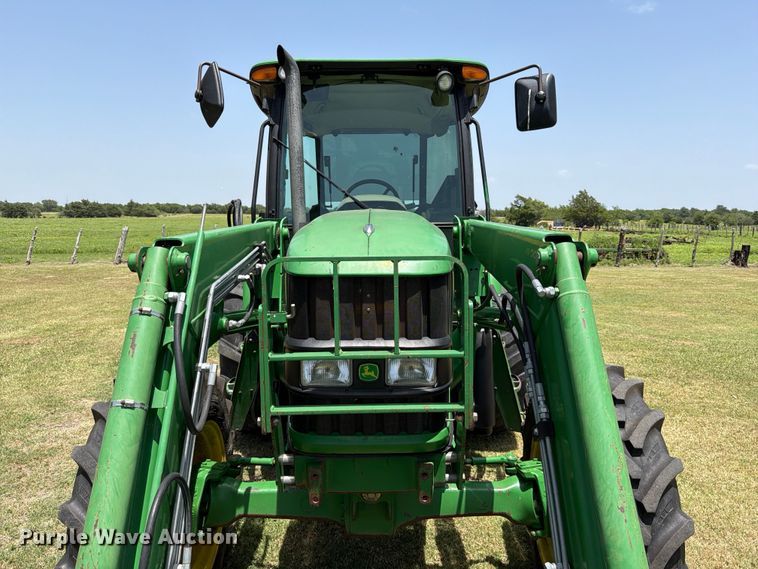 image for item ED5352 2010 John Deere 6100D MFWD tractor