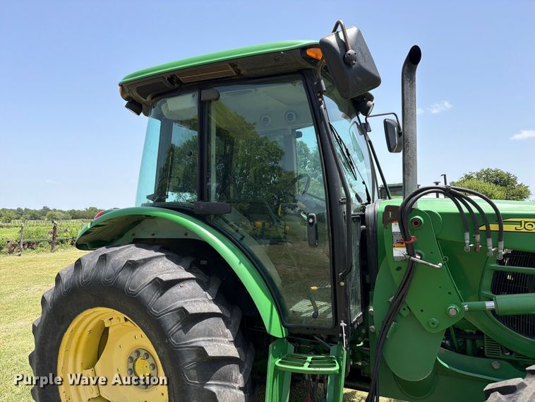 image for item ED5352 2010 John Deere 6100D MFWD tractor