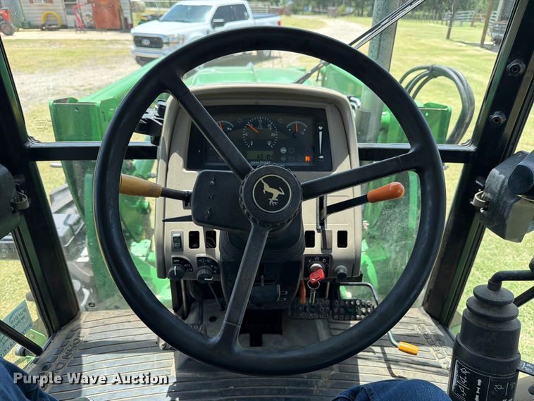 image for item ED5352 2010 John Deere 6100D MFWD tractor