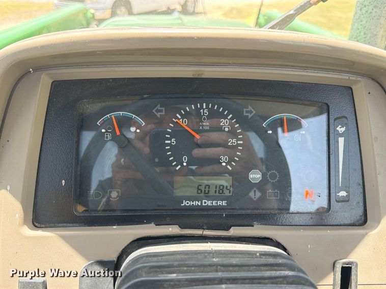 image for item ED5352 2010 John Deere 6100D MFWD tractor