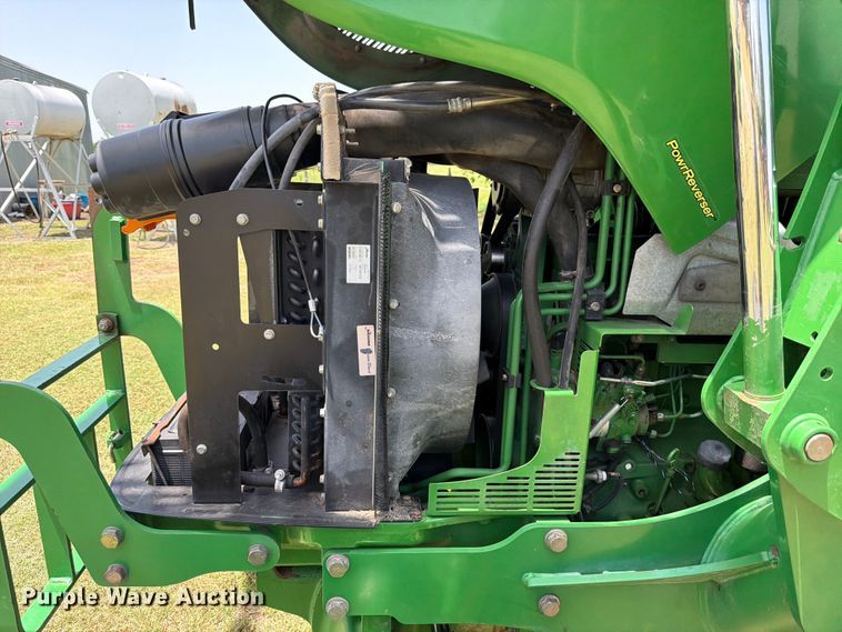 image for item ED5352 2010 John Deere 6100D MFWD tractor