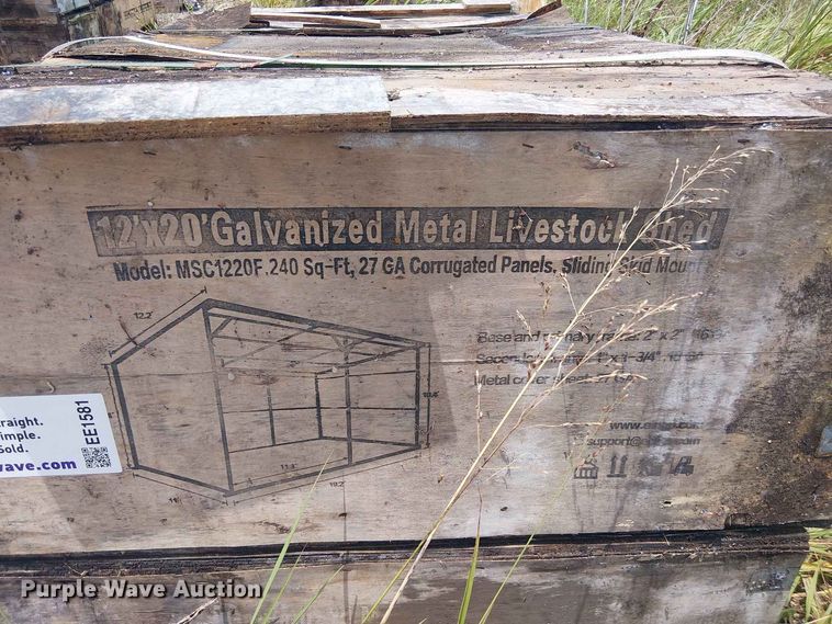 image for item EE1581 (2) Valley Pioneer MSC1220F livestock sheds