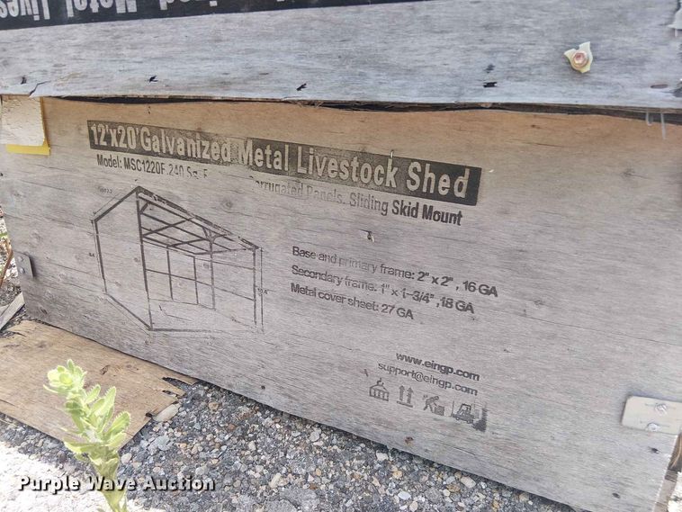 image for item EE1583 (2) Valley Pioneer MSC1220F livestock sheds