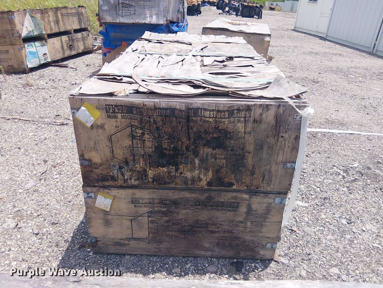 image for item EE1584 (2) Valley Pioneer MSC1220F livestock sheds