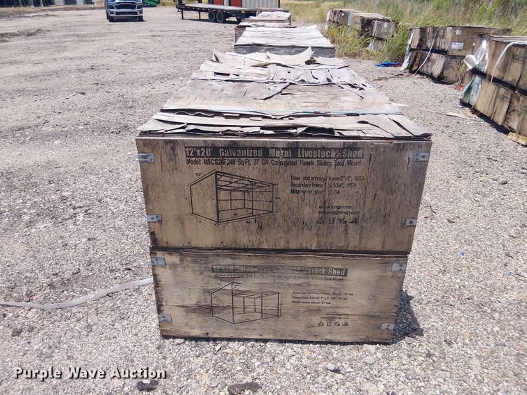 image for item EE1584 (2) Valley Pioneer MSC1220F livestock sheds