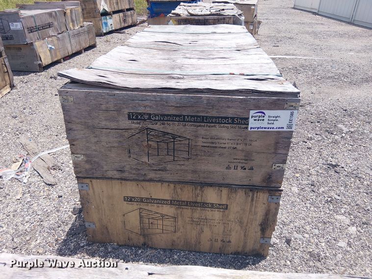 image for item EE1585 (2) Valley Pioneer MSC1220F livestock sheds