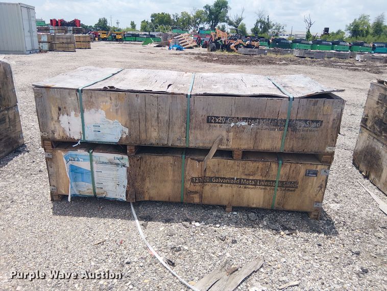 image for item EE1585 (2) Valley Pioneer MSC1220F livestock sheds