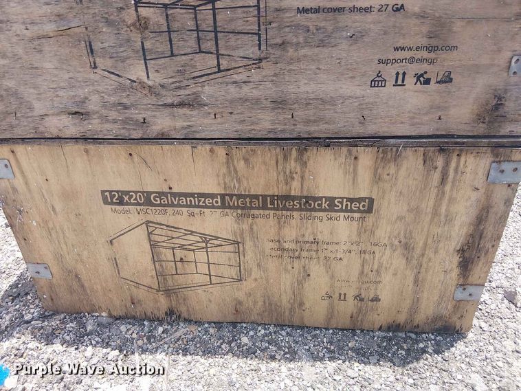 image for item EE1585 (2) Valley Pioneer MSC1220F livestock sheds