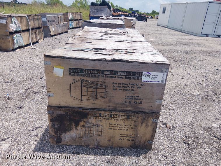 image for item EE1586 (2) Valley Pioneer MSC1220F livestock sheds