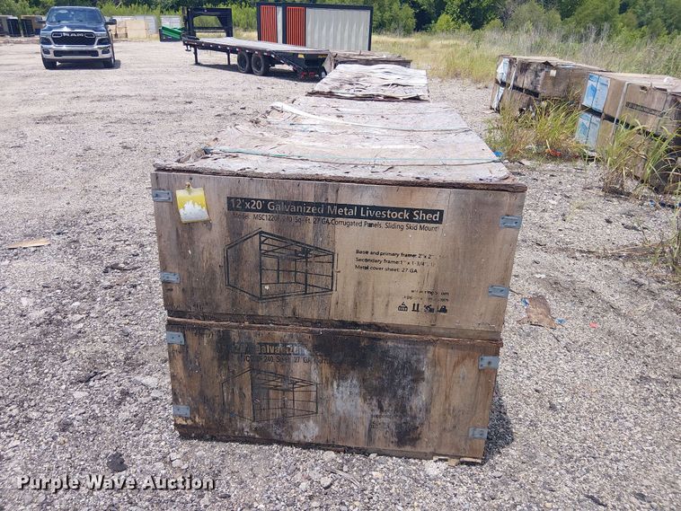 image for item EE1587 (2) Valley Pioneer MSC1220F livestock sheds