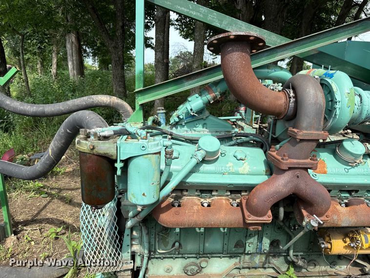 image for item EN0358 Detroit Diesel 16V71 generator