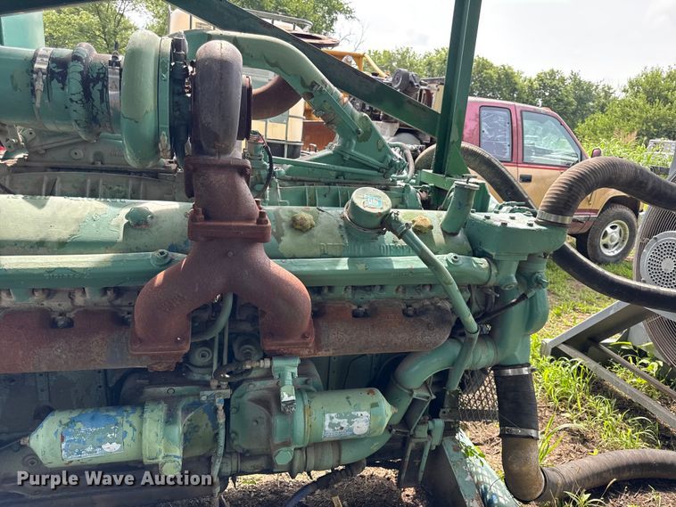 image for item EN0358 Detroit Diesel 16V71 generator