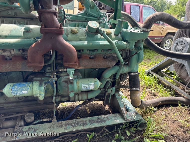 image for item EN0358 Detroit Diesel 16V71 generator