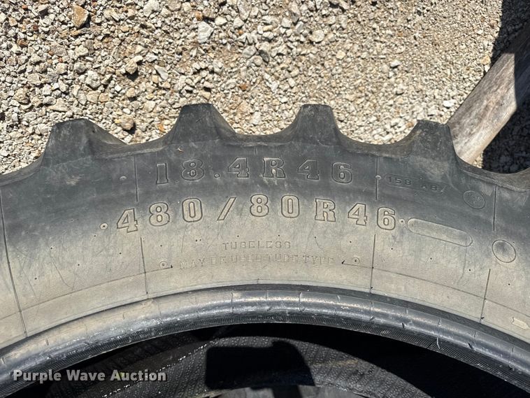 image for item EN0380 (2) Firestone 480/80R46 tires