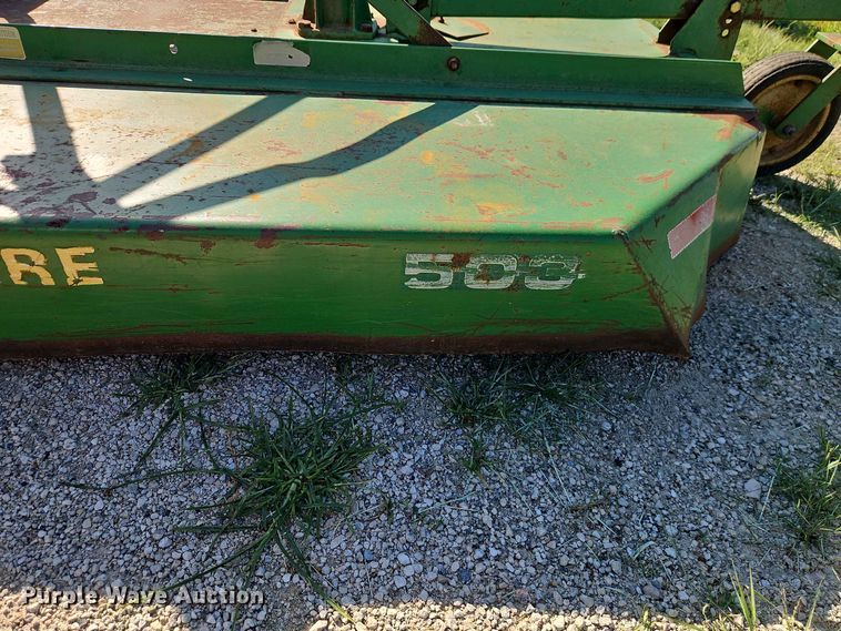 image for item EO8516 John Deere 503 rotary mower
