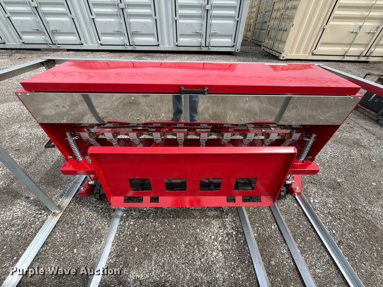 image for item EQ8055 2025 AGT STSD10 skid steer seeder