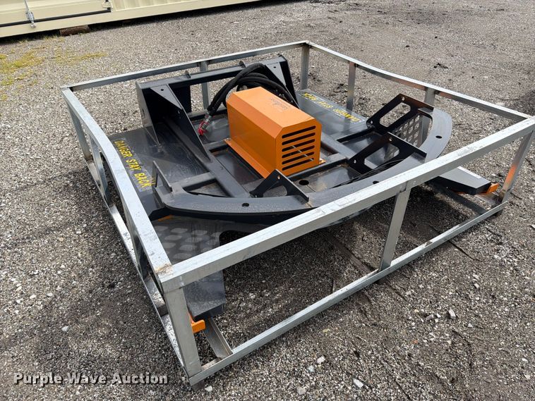 image for item EQ8058 2025 LandHonor OBC-12-66W skid steer brush mower