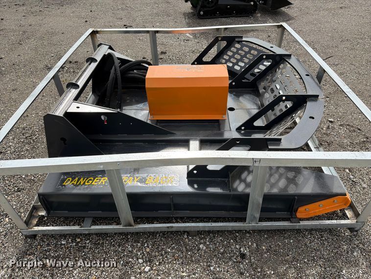 image for item EQ8058 2025 LandHonor OBC-12-66W skid steer brush mower