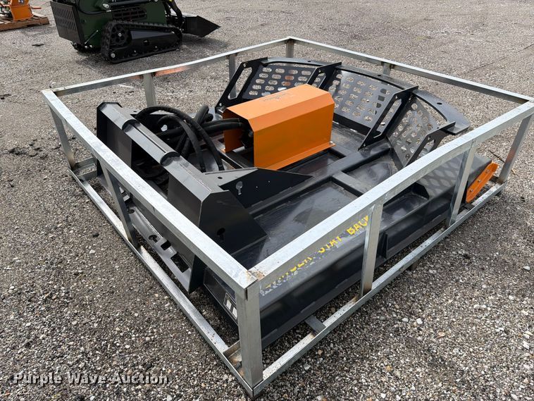 image for item EQ8058 2025 LandHonor OBC-12-66W skid steer brush mower