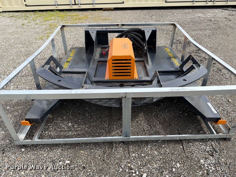 image for item EQ8058 2025 LandHonor OBC-12-66W skid steer brush mower