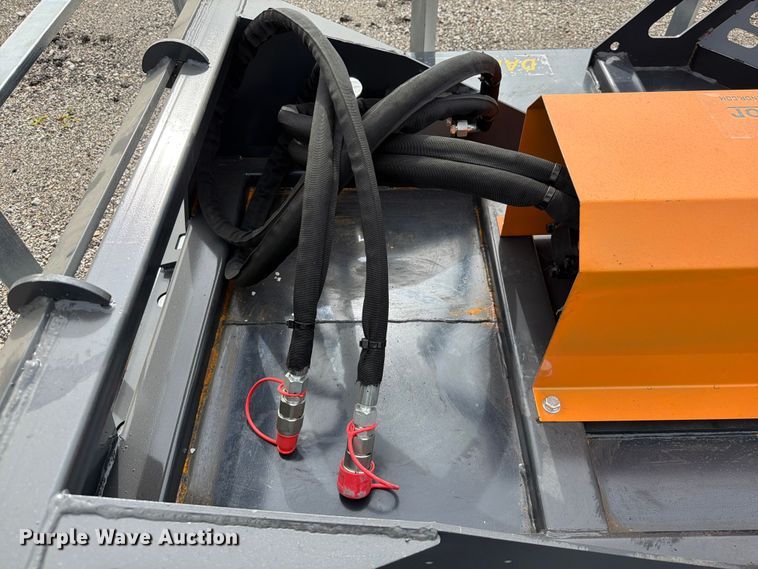 image for item EQ8058 2025 LandHonor OBC-12-66W skid steer brush mower
