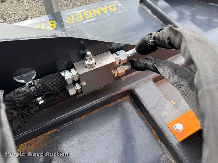 image for item EQ8058 2025 LandHonor OBC-12-66W skid steer brush mower