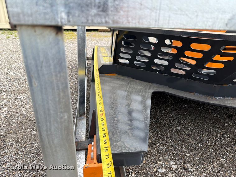 image for item EQ8058 2025 LandHonor OBC-12-66W skid steer brush mower