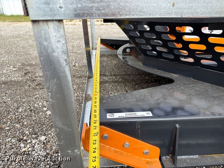 image for item EQ8058 2025 LandHonor OBC-12-66W skid steer brush mower