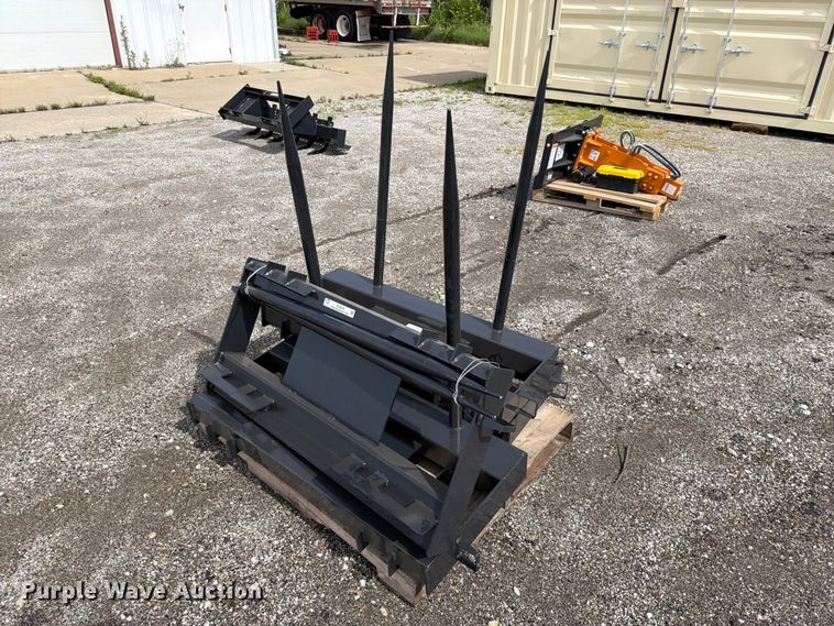 image for item EQ8059 (4) skid steer bale spears