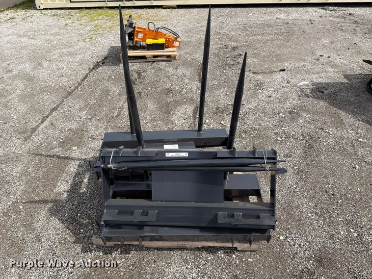 image for item EQ8059 (4) skid steer bale spears