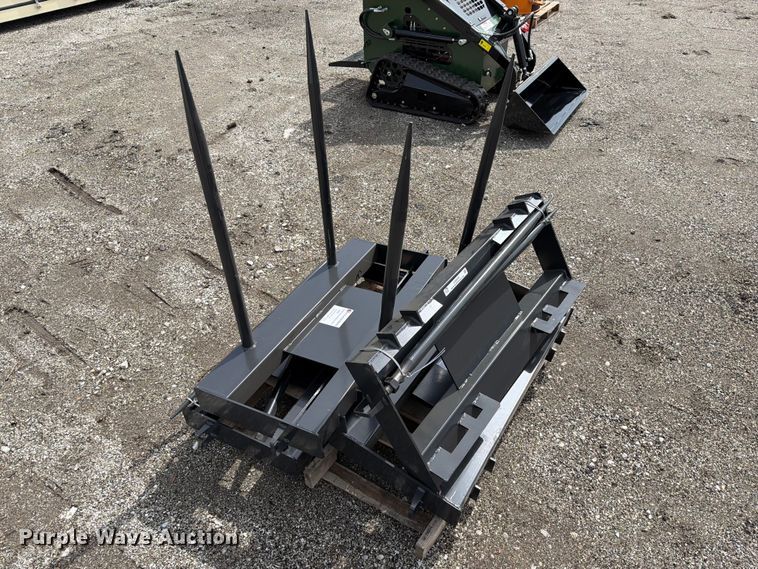 image for item EQ8059 (4) skid steer bale spears