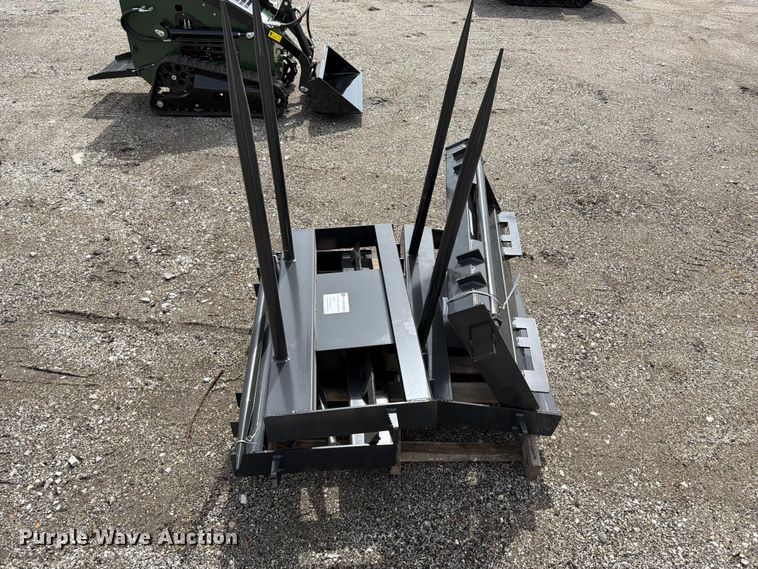 image for item EQ8059 (4) skid steer bale spears